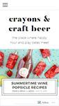 Mobile Screenshot of crayonsandcraftbeer.com